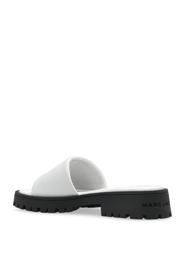 White Leather slides Marc Jacobs - Vitkac AS